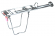 POR 75 S Portapacco in alluminio al reggisella Trekking (catadiottro escluso) silver
